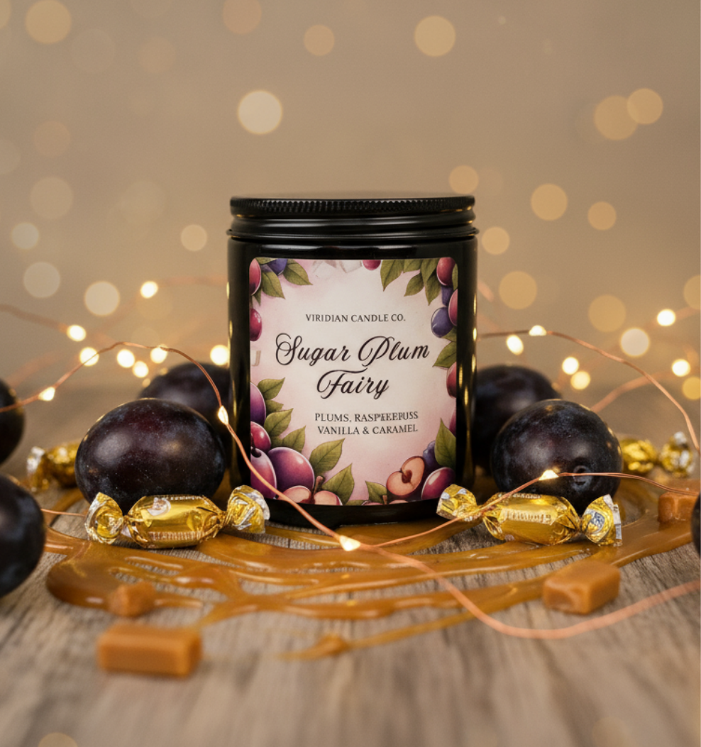 Sugar Plum Fairy Candle