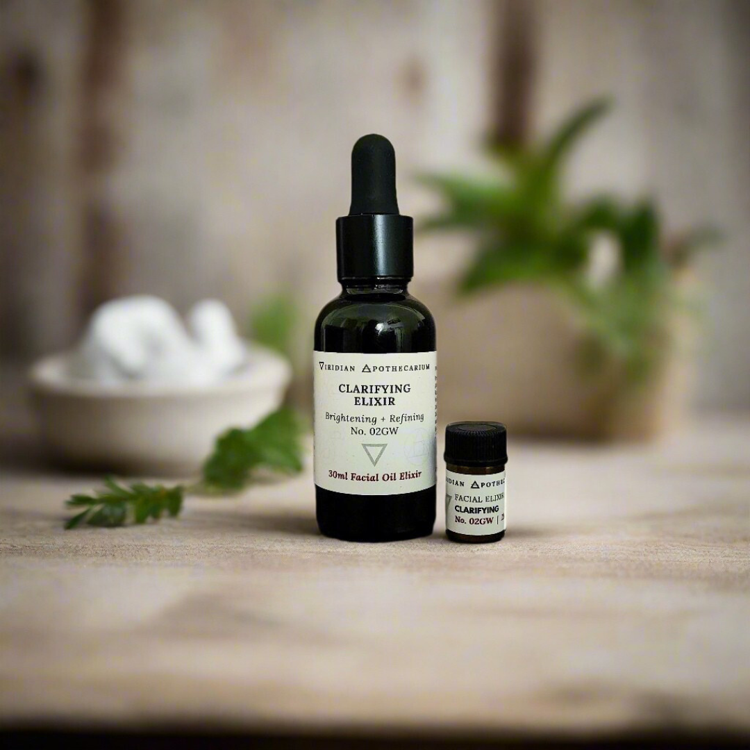 Clarifying Elixir and Trial Vial by Viridian Apothecarium