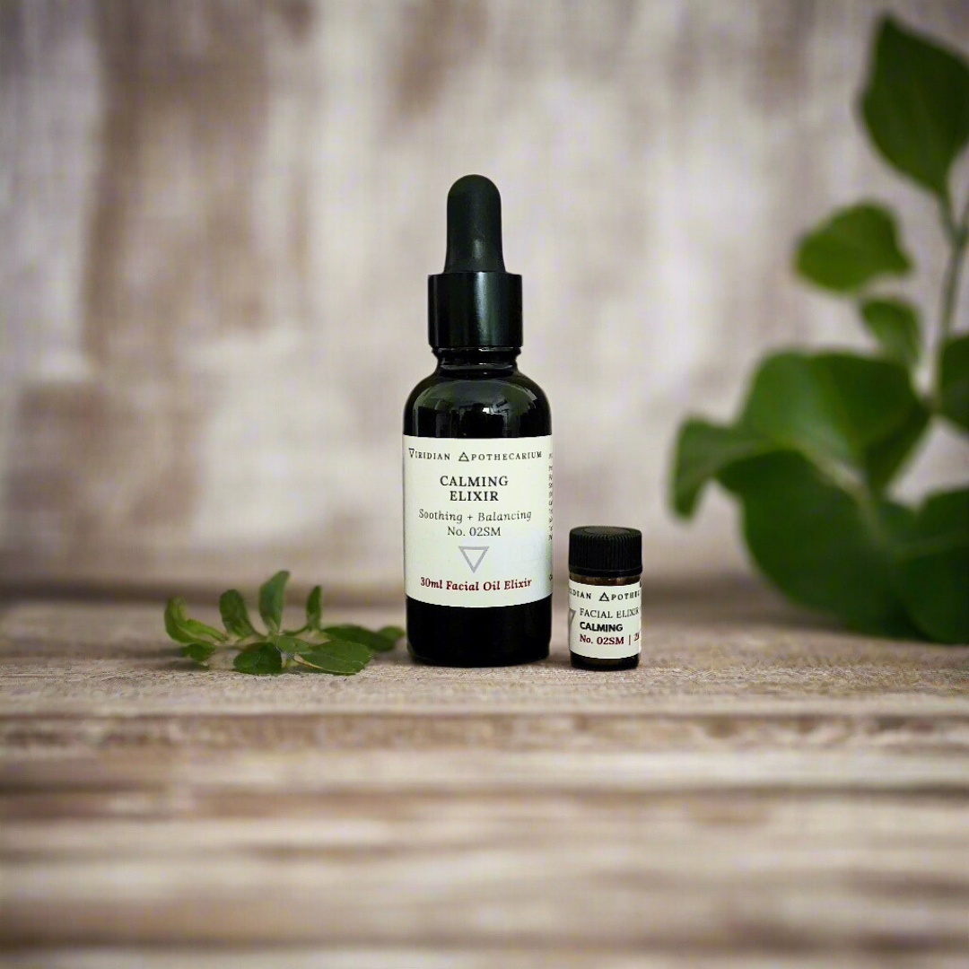 Calming Elixir and Trial Vial by Viridian Apothecarium