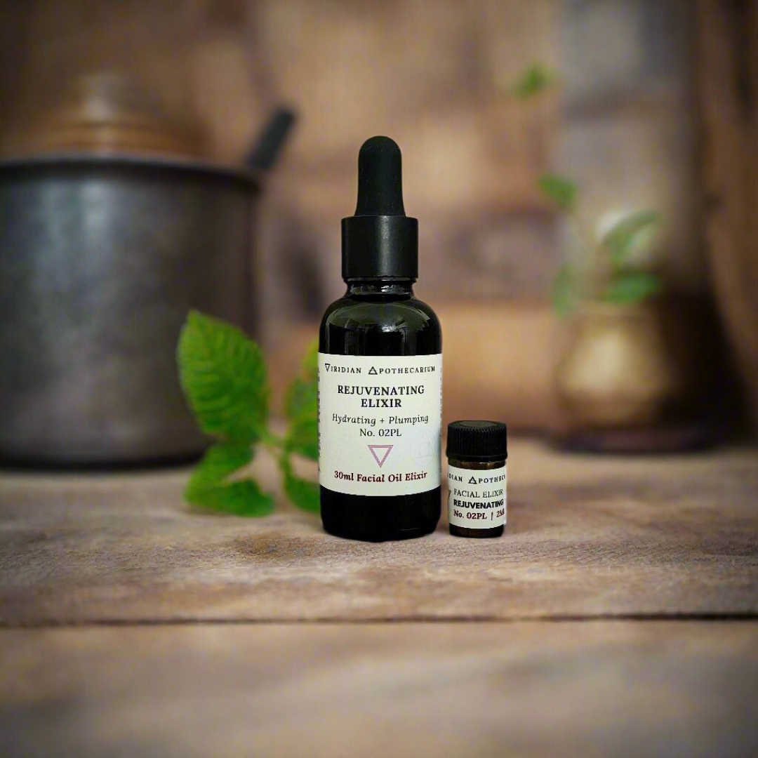 Rejuvenating Elixir and Trial Vial by Viridian Apothecarium