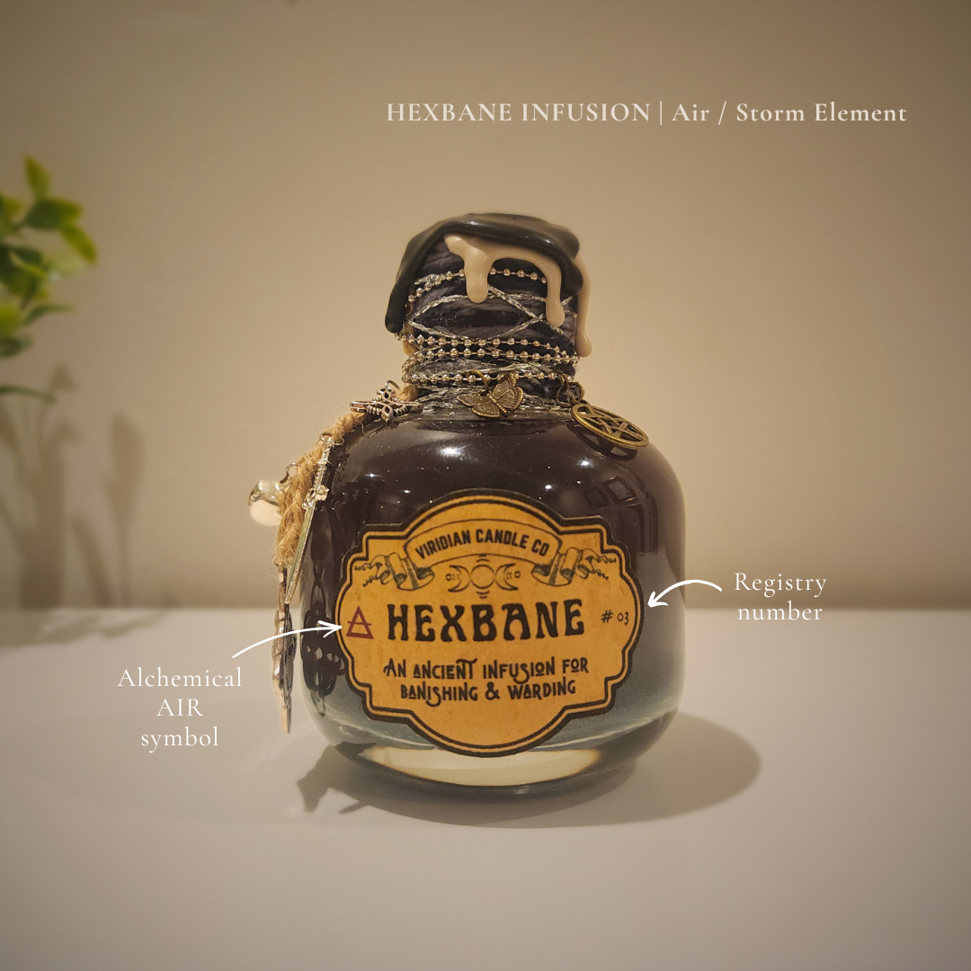 🜁 Hexbane Infusion | Air Element (Storm)