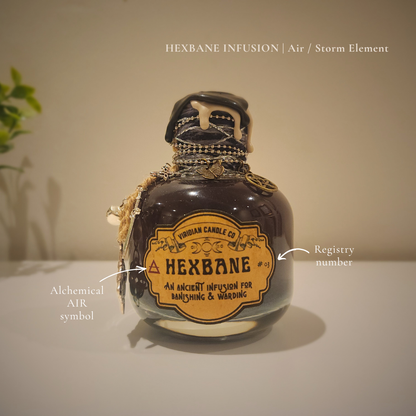 🜁 Hexbane Infusion | Air Element (Storm)