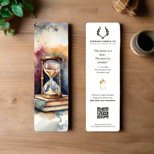 Hourglass bookmark