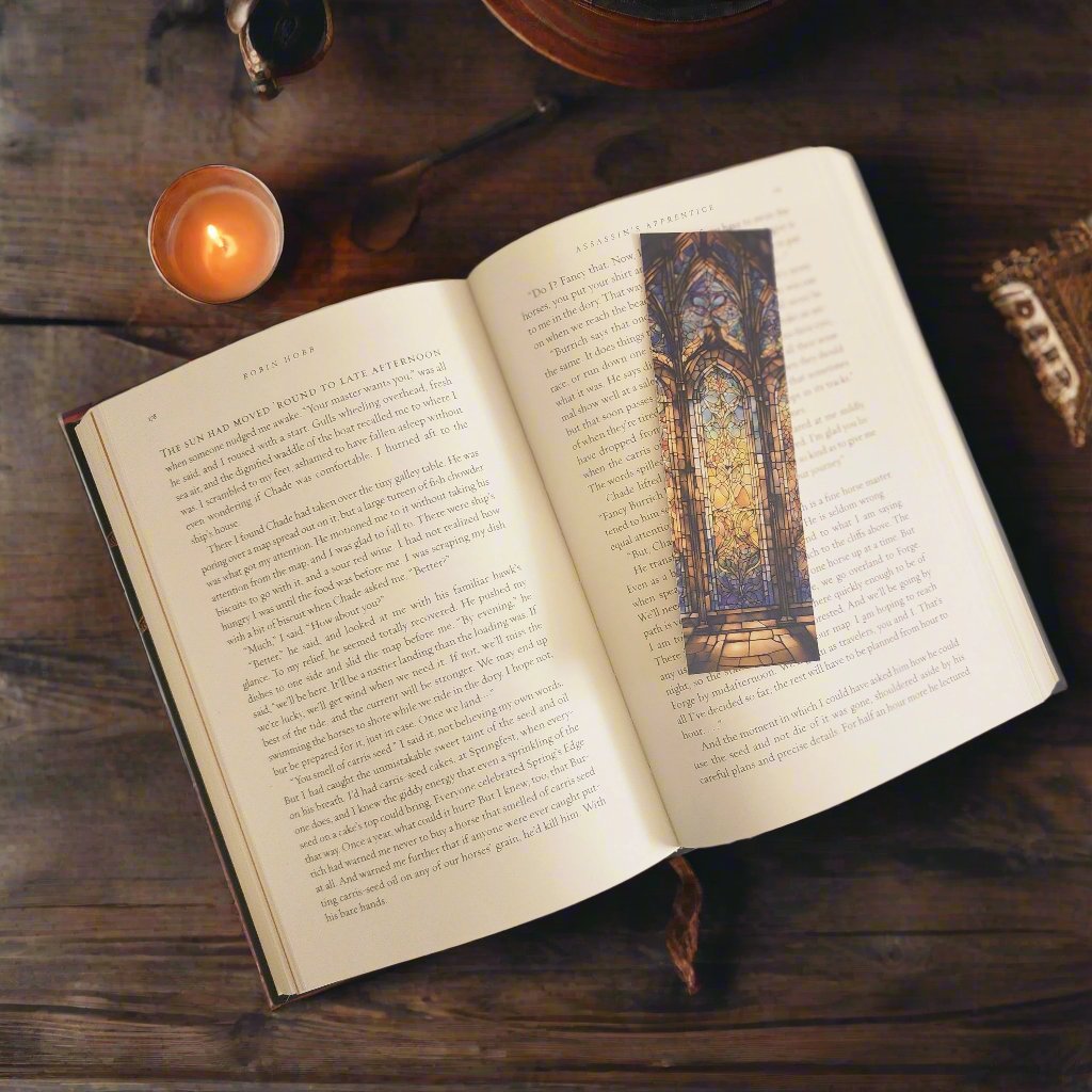 Stained Glass bookmark