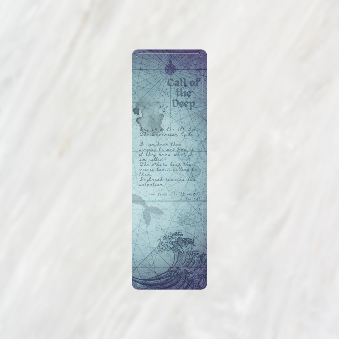 Call of the Deep — Plate A-003 Bookmark