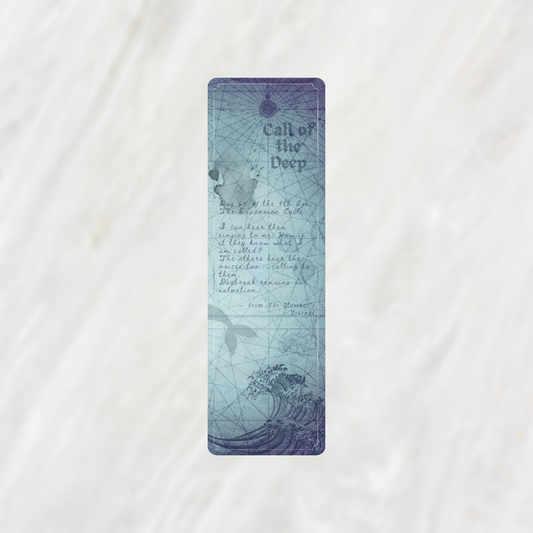 Call of the Deep — Plate A-003 Bookmark