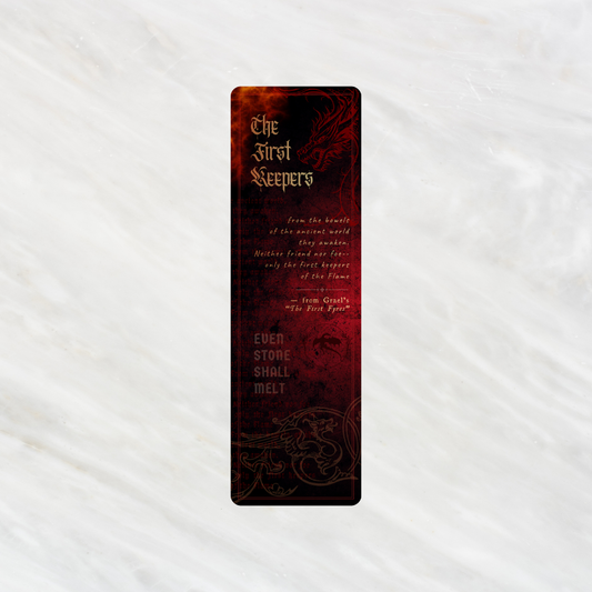 The First Keepers — Plate A-004 Bookmark